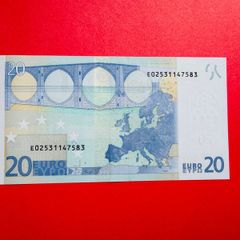 European Union  SLOVAKIA   ( E )  20  Euro. 2002. ( JCT   ) plate Code  GI12 RARE & Scarce ( Uncirculated )