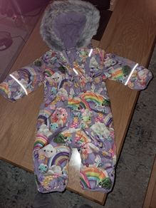 Baby fleece coat all in one Next brand 6-9 month