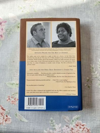 The Best of Enemies: Race and Redemption in the New South U.S. 1st Edition Osha Gray Davidson American History Politics Racism