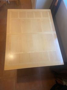 maple extendable table