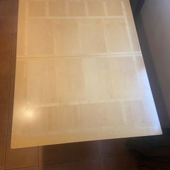 maple extendable table