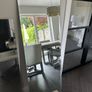 Tall Frameless Bevelled Mirror Image 2