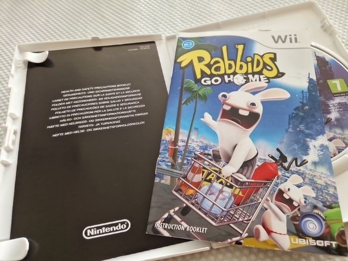 Rabbids Go Home  Nintendo Wii Games Original