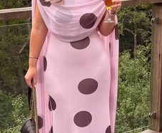 asos polka dot dress