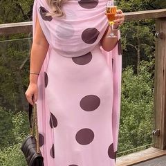 asos polka dot dress