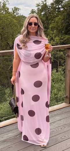 asos polka dot dress