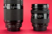 AF Nikkor 24-50mm f/3.3-4.5 Nikon AF 70-210mm f/4.5-5.6