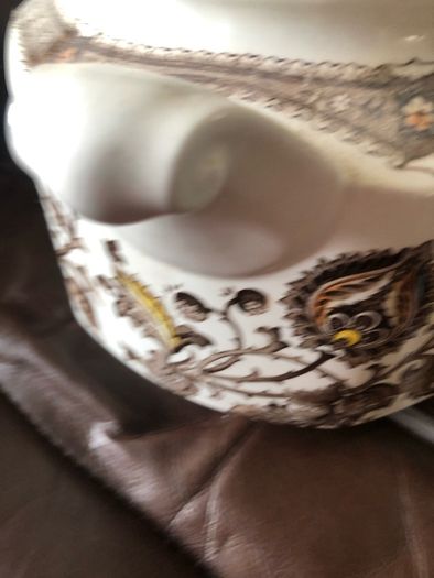 Price drop!!! Vintage Jacobean ironstone ridgeway Staffordshire tureen
