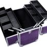 SONGMICS - Large Purple Makeup/Storage Case Image 7