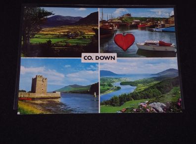 Northern Ireland Postcard : Co. Down - Multi-view