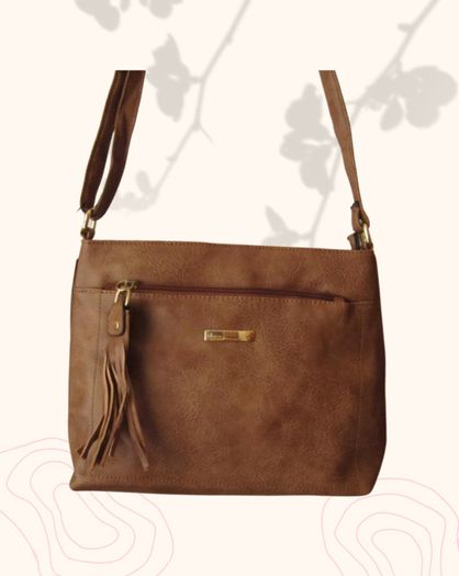 Brown Shoulder Casual Crossbody Satchel Bag