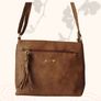 Brown Shoulder Casual Crossbody Satchel Bag Image 2