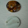 Jewellery making supplies, bracelet bar,Printed shell,Craft supplies Image 3