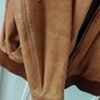 Classic Men's Aviatrix Tan Leather Jacket Image 9