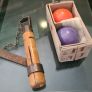 Vintage pool billiards que tipper and balls Image 2