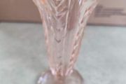 SMALL Art Deco Pink Glass Vase