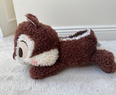 Disney Chip Red Cheek Giga Jumbo Lying Down Sega Chip & Dale Plush Approx. 43 cm Length Used Please see photos