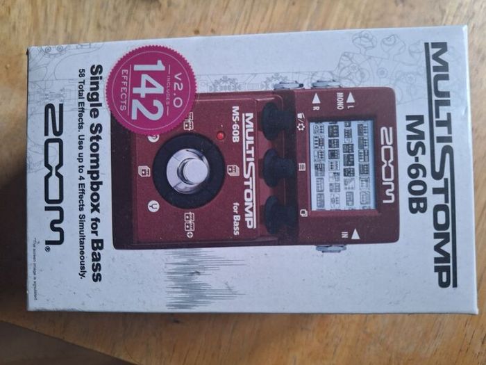 Ms60b Zoom Bass Multieffects