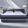 King Size Mattress, Gel Memory Foam King Mattresses 5FT, Hybrid Pocket Spring Kingsize Matress, Orthopedic King Bed Mattresses with Breathable Soft Fabric, 150x200x27cm Image 9