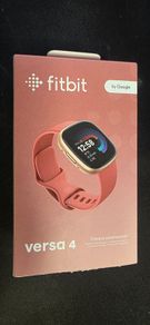 FITBIT Versa 4 Smart Watch - Pink Sand & Copper Rose