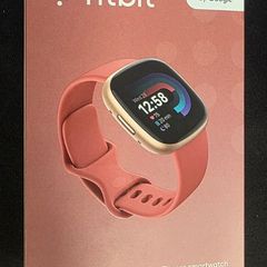 FITBIT Versa 4 Smart Watch - Pink Sand & Copper Rose