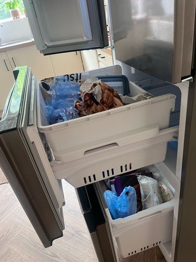 kenwood multi door fridge freezer like new