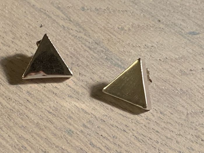 Silver earings