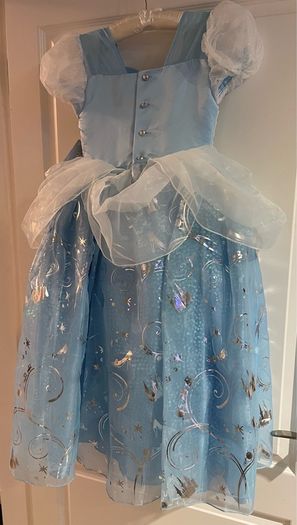 Cinderella Costume dress deluxe Disney 7/8y