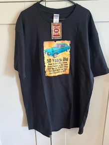 Brand New 50 Years Old Birthday T-shirt Size XL