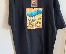 Brand New 50 Years Old Birthday T-shirt Size XL