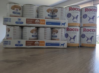Dog renal diet food