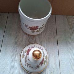 ceramic trinket/ Sugar jar