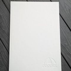 Leather-like cover notebook