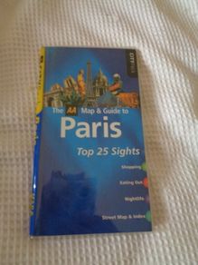 The AA Map and Guide to Paris France