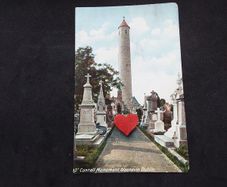 Ireland Postcard : Daniel O'Connell's Monument , Glasnevin Cemetery , Dublin , 1900s