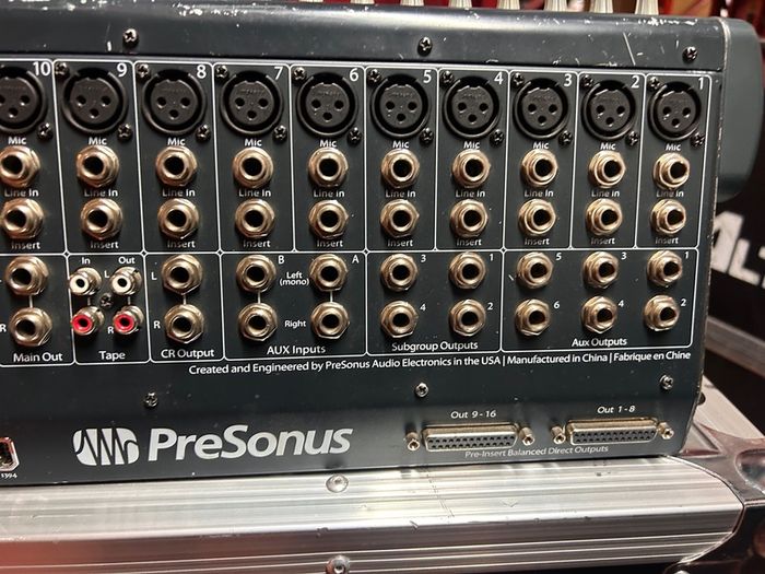Presonus Studiolive 16.4.2 Digital Mixing console not working