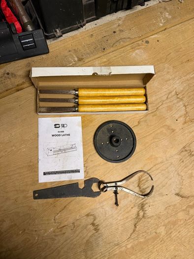 SIP Wood Lathe Starter Kit 230 Volt