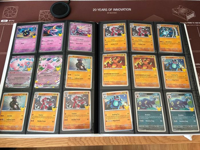 Pokemon 30th Celebrations Binder - Loaded with Cards