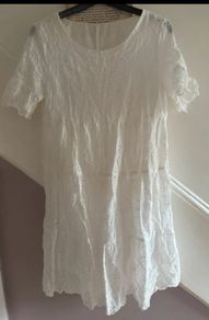 white dress