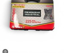225-Piece Socket Tool Set    Pro Werkzeug Industrial TM199