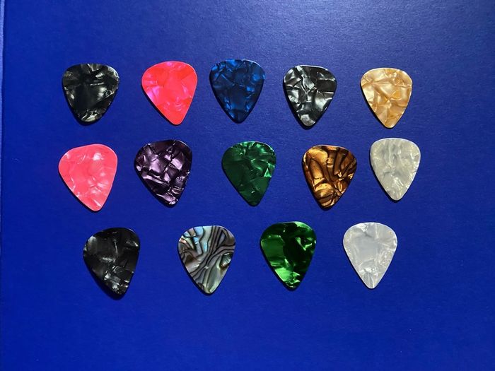 Guitar Picks Plectrums Set of 14