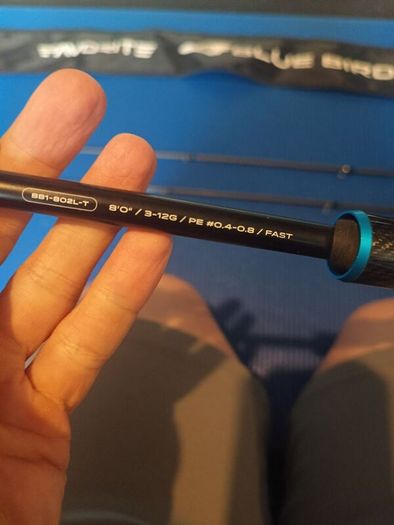 Favorite bluebird 2.4m 3-12g light spinning rod