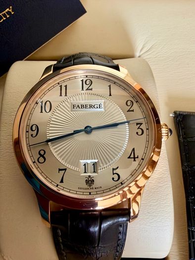 Foberge Agathon 18k Rose Gold