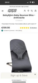 baby bjorn baby bouncer bliss - Anthracite