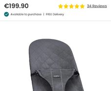 baby bjorn baby bouncer bliss - Anthracite