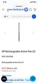 HP active pen G3 x2