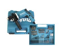 Makita HP1631KX3 - 710W Hammer Drill in a Case with 74 Accessories