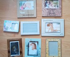 Various photo frames  8pcs