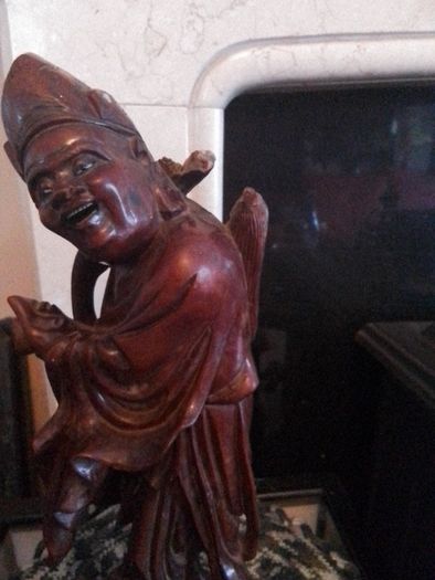 Hand Carved Asian Gentlemen