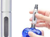 main image for ad 5ML Perfume Atomiser,Perfume Refillable Bottle Portable for Travel Business Trip Outdoor Activities(Silver)
